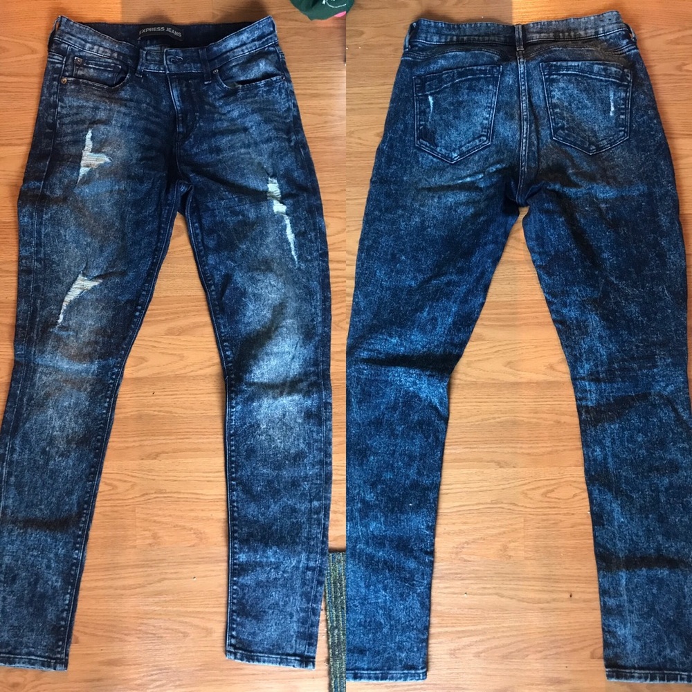 Express skinny jean leggings